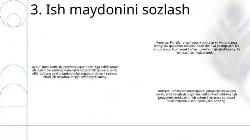 Adobe Photoshop Dasturning Ishchi Muhiti Bilan Ishlash 4