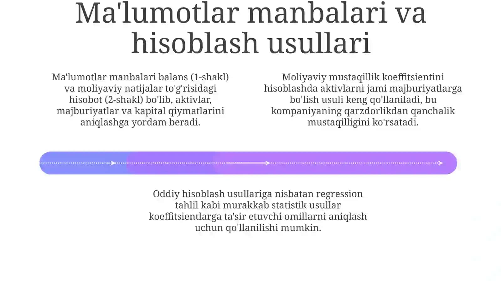 Moliyaviy mustaqillik koeffitsientlarini aniqlash tartibi 4