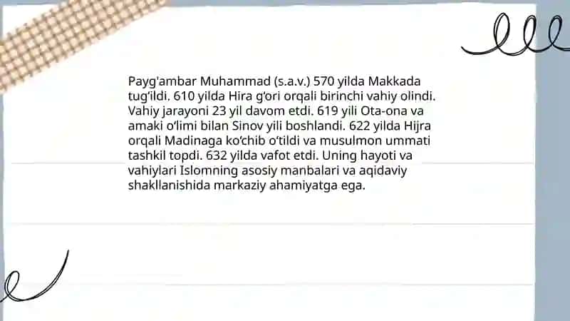 Islom dini tarixi va mohiyati 4