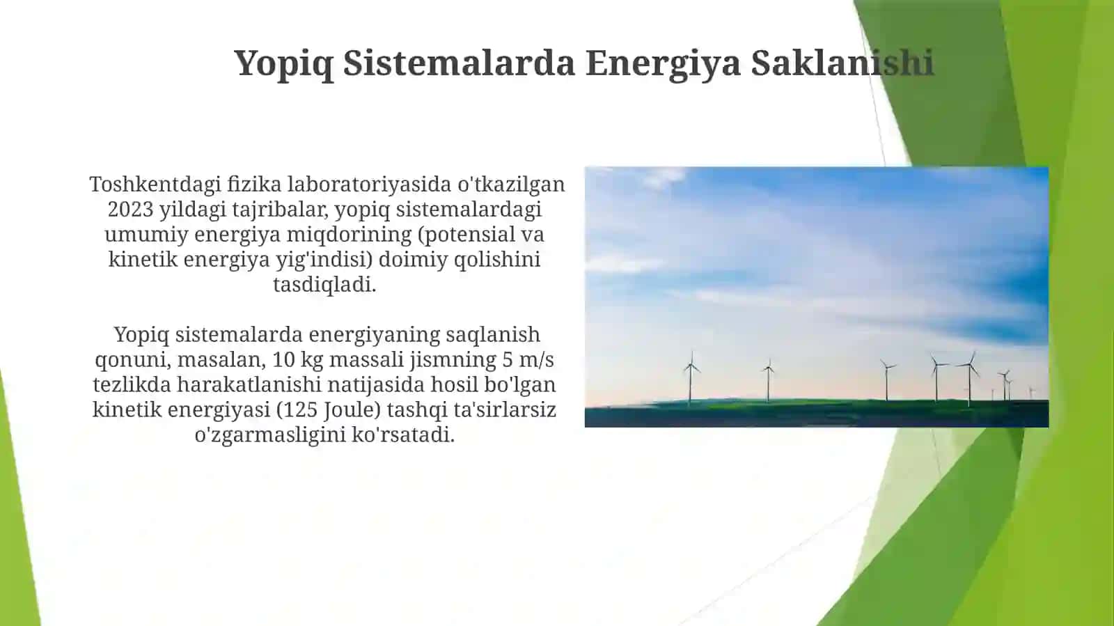 Energiya Saqlanish Qonunining Universal Jismoniy Ma’nosi 4