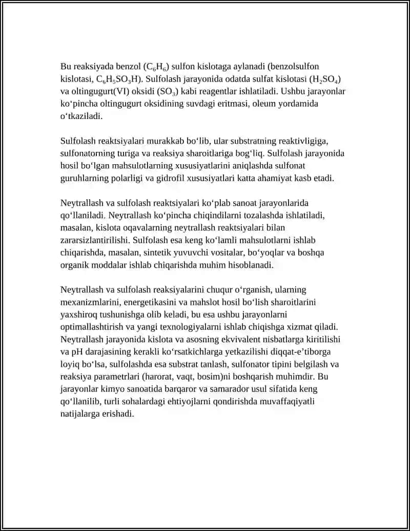 NETROLASH VA SULFOLASH REAKSIYALARI 4