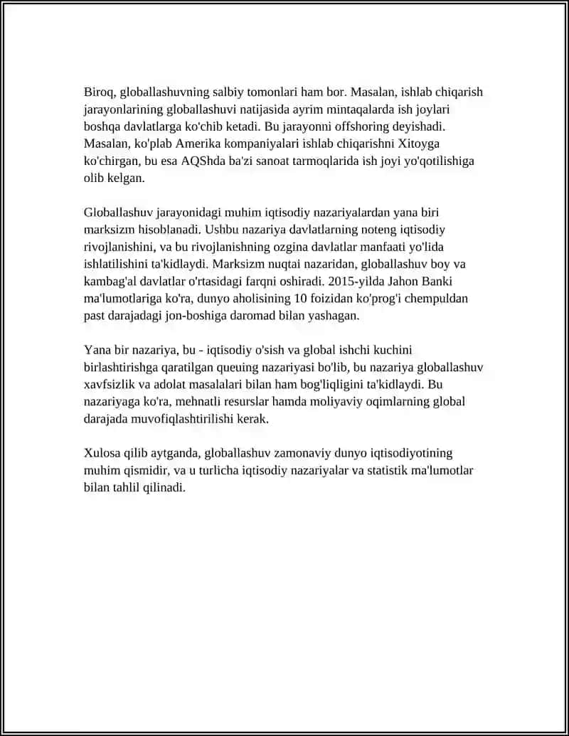 GLOBALIZATSIYA IQTISODIYOTI 4