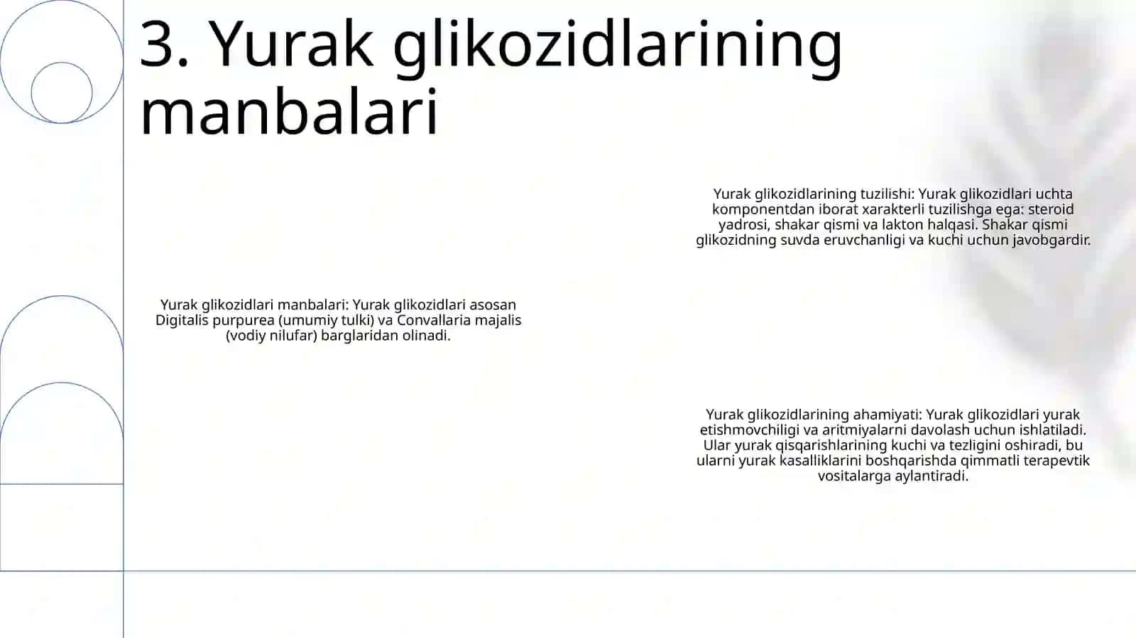 Yurak Glikozidlarining Tuzilishi Va Ahamiyati 4