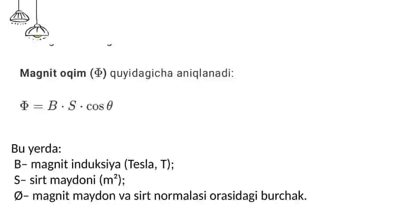 Faradeyning elektromagnit induksiya qonuni 4