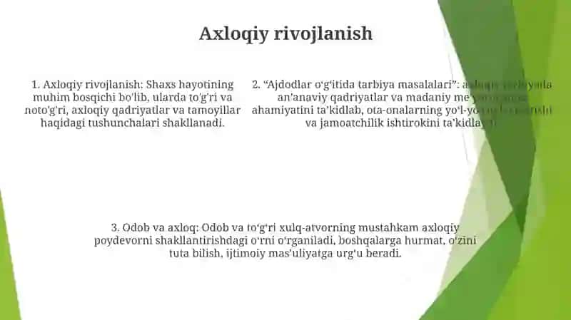 Ajdodlar O'Gitida Tarbiya Masalasi 4
