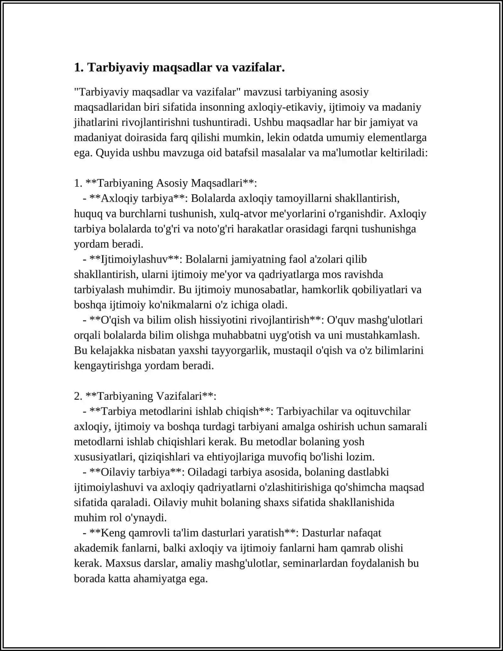 SINFDAN VA MAKTABDAN TASHQARI ISHLARNING MAQSAD VA VAZIFALARI 4