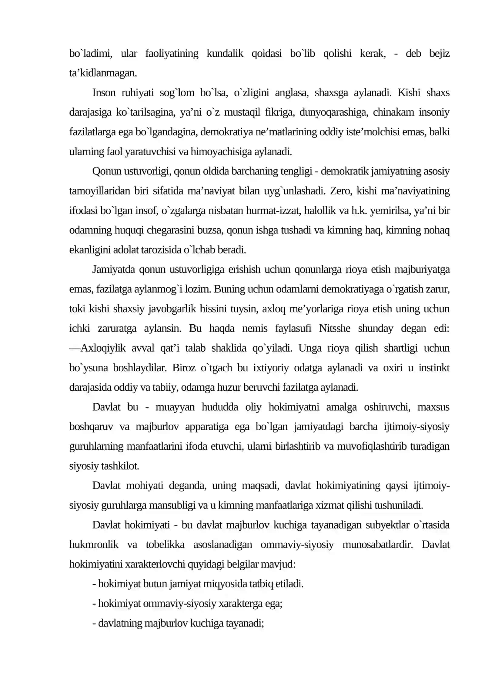 Axloq va inson qadr-qimmati masalalari 4