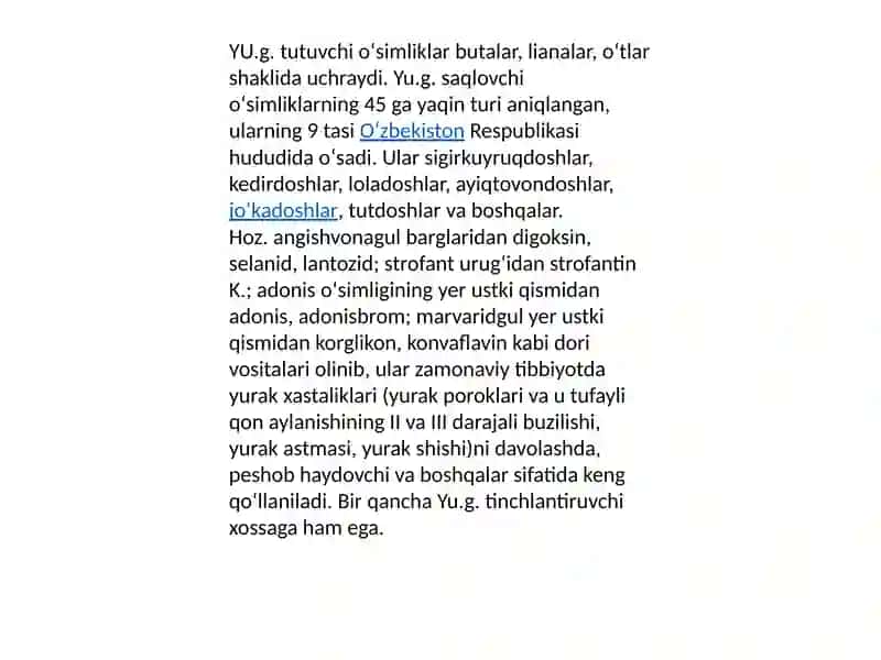 YURAK GILLIKOZIDLARINING KIMYOVIY TUZULISHI  VA AHAMIYATI 4