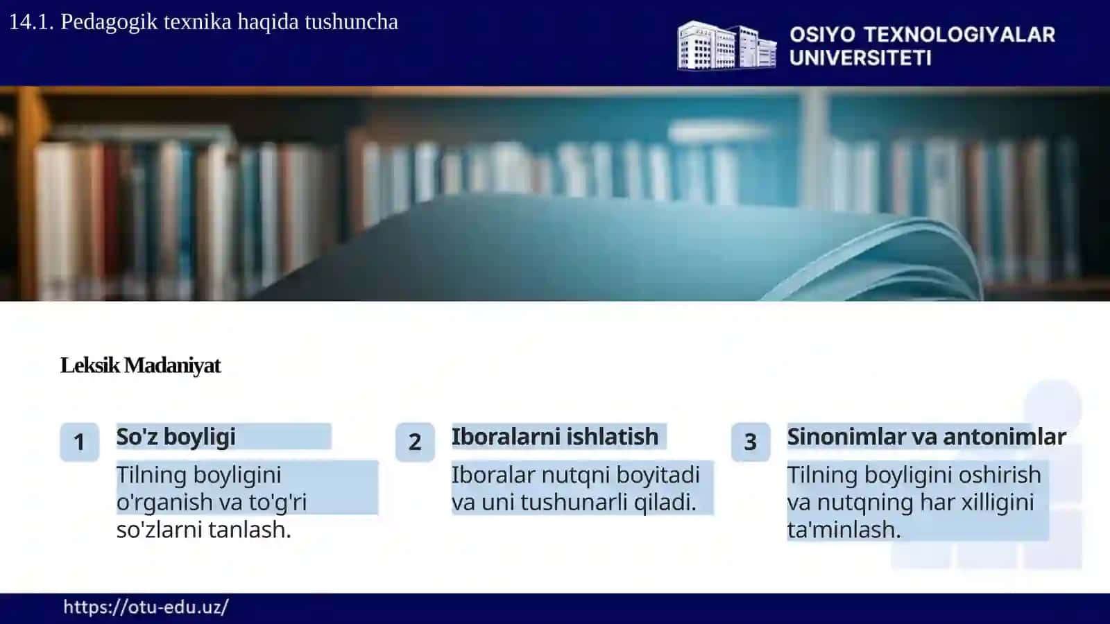 Pedagogik texnika va nutq madaniyati 4