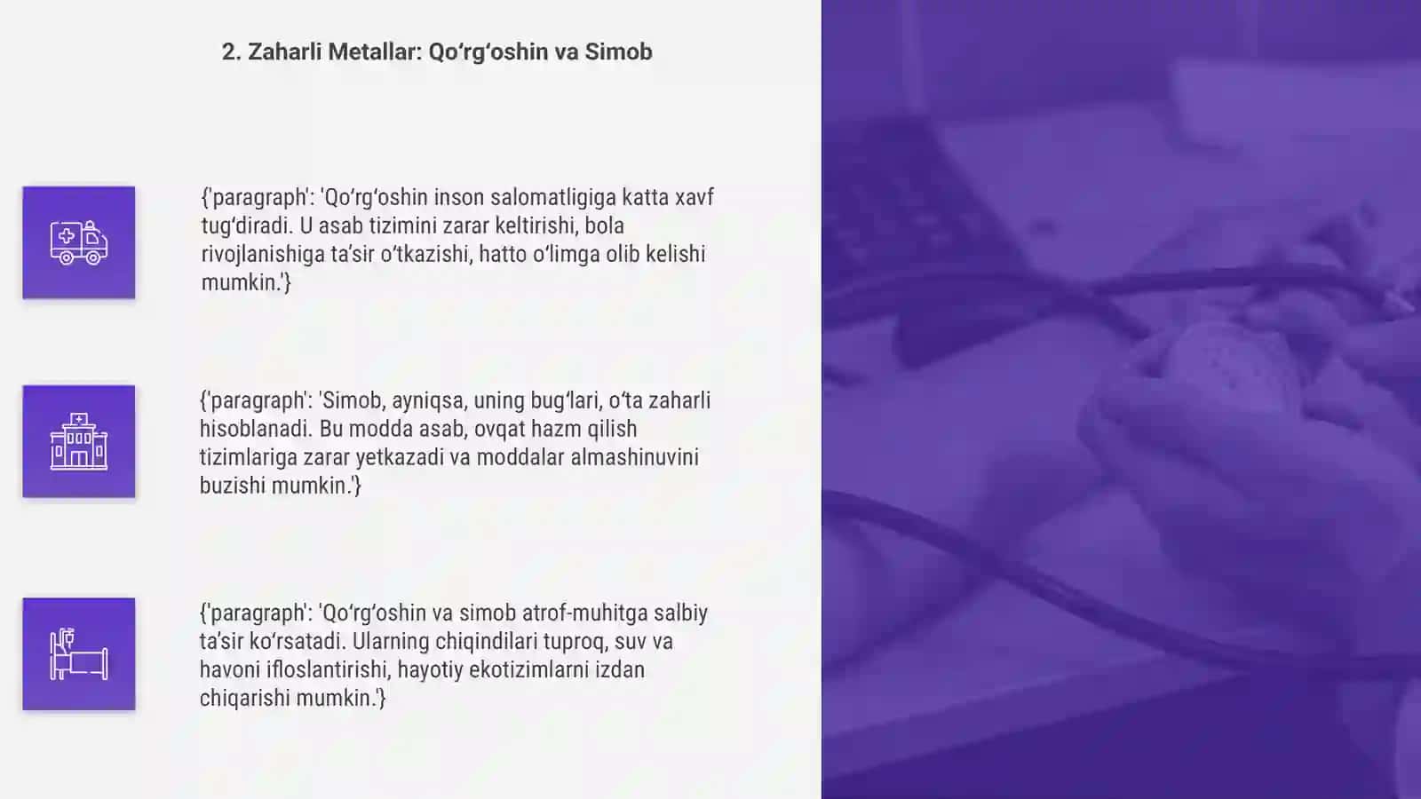 Qo‘rg‘oshin va Simob bilan Zaharlanish 4