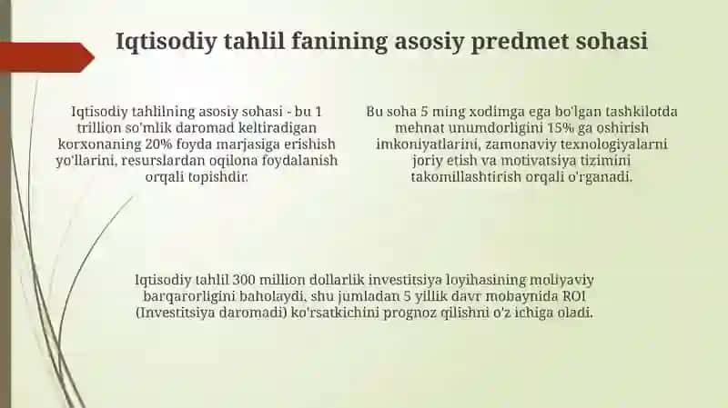Iqtisodiy tahlil 4