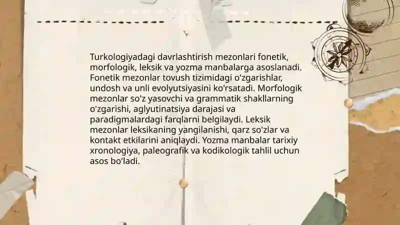 Oʻzbek tili tarixini davrlashtirishga oid turkologiyadagi qarashlar 4