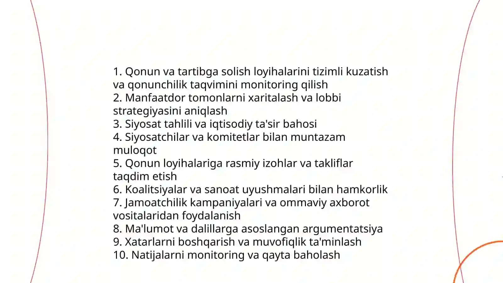 GR-menejment va qonunchilik 4