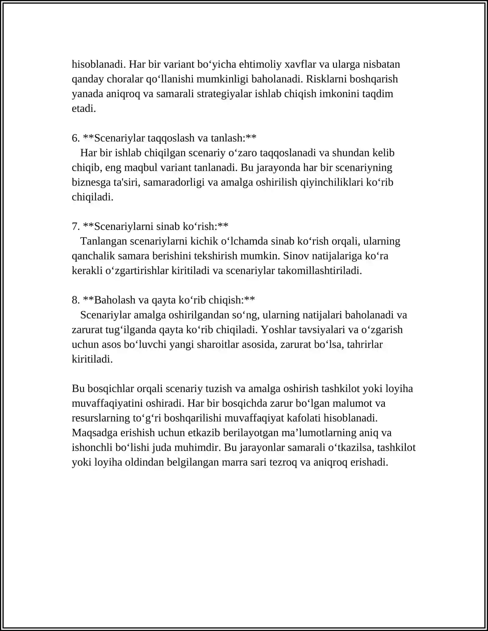 SCENARIY HAQQINDA TUSNIK 4