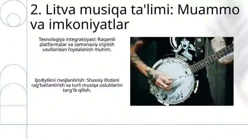 Litva davlatida musiqa mashgʻuloti 4