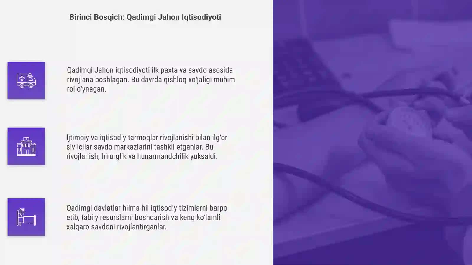 Jahon iqtisodiyotining rivojlanish bosqichlari 4