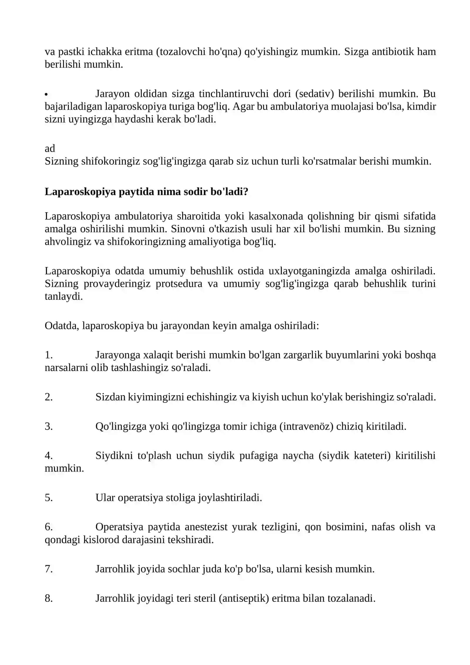 Laparoskopik operatsiyalar 4