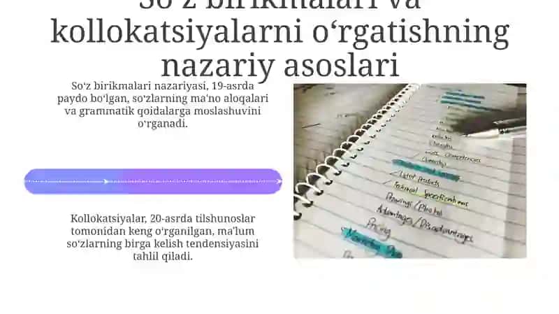 Soʻz birikmalari va kollokatsiyalar 4