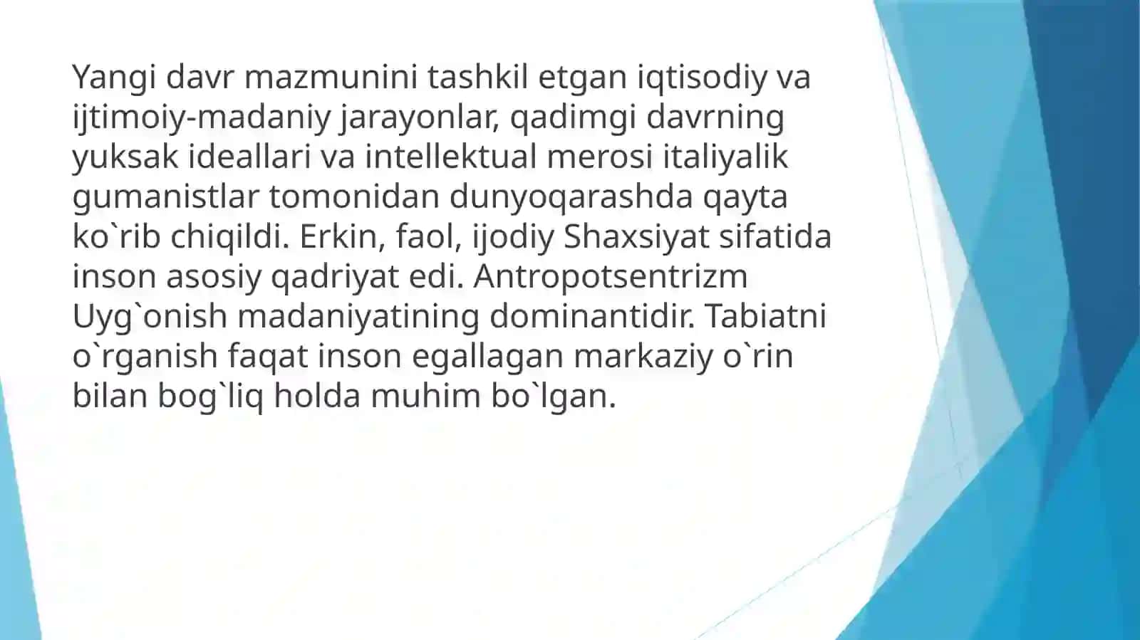 UYG’ONISH DAVRIDA EVROPADA PEDAGOGIK G’OYALAR 4