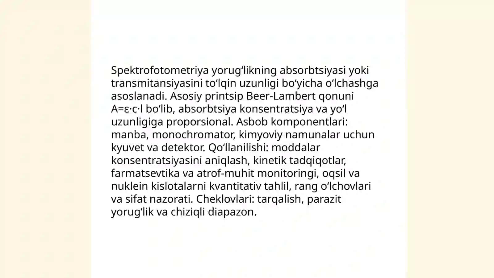 Analizning optik usullari 4