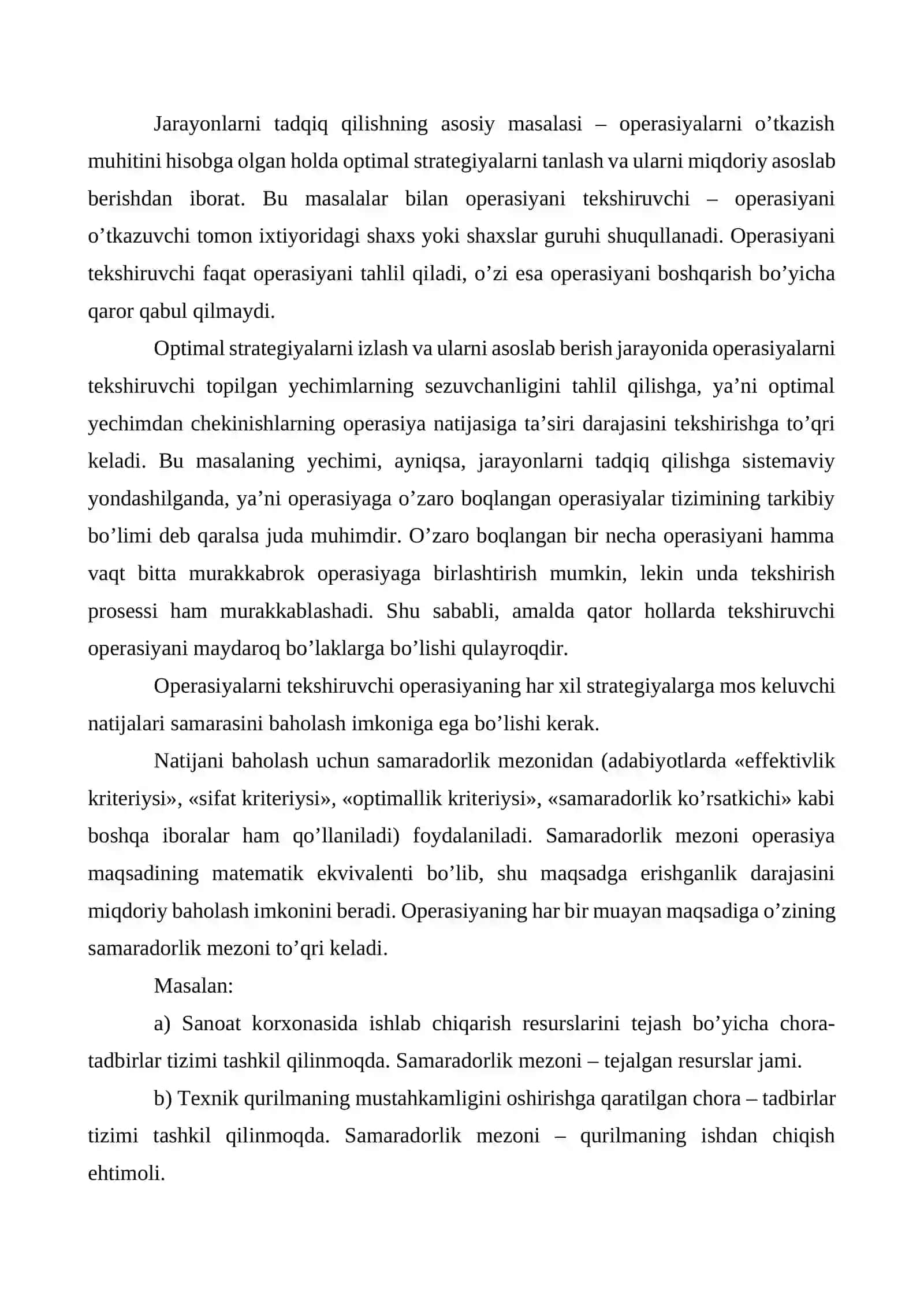 Jarayonlarni tadqiq qilish 4