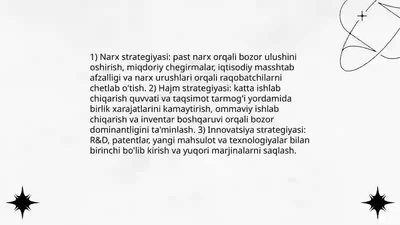 Bozor lideri strategiyasi 4