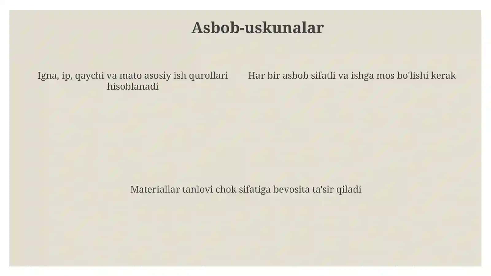 Qo'l choklaridan namunalar tayyorlash 4