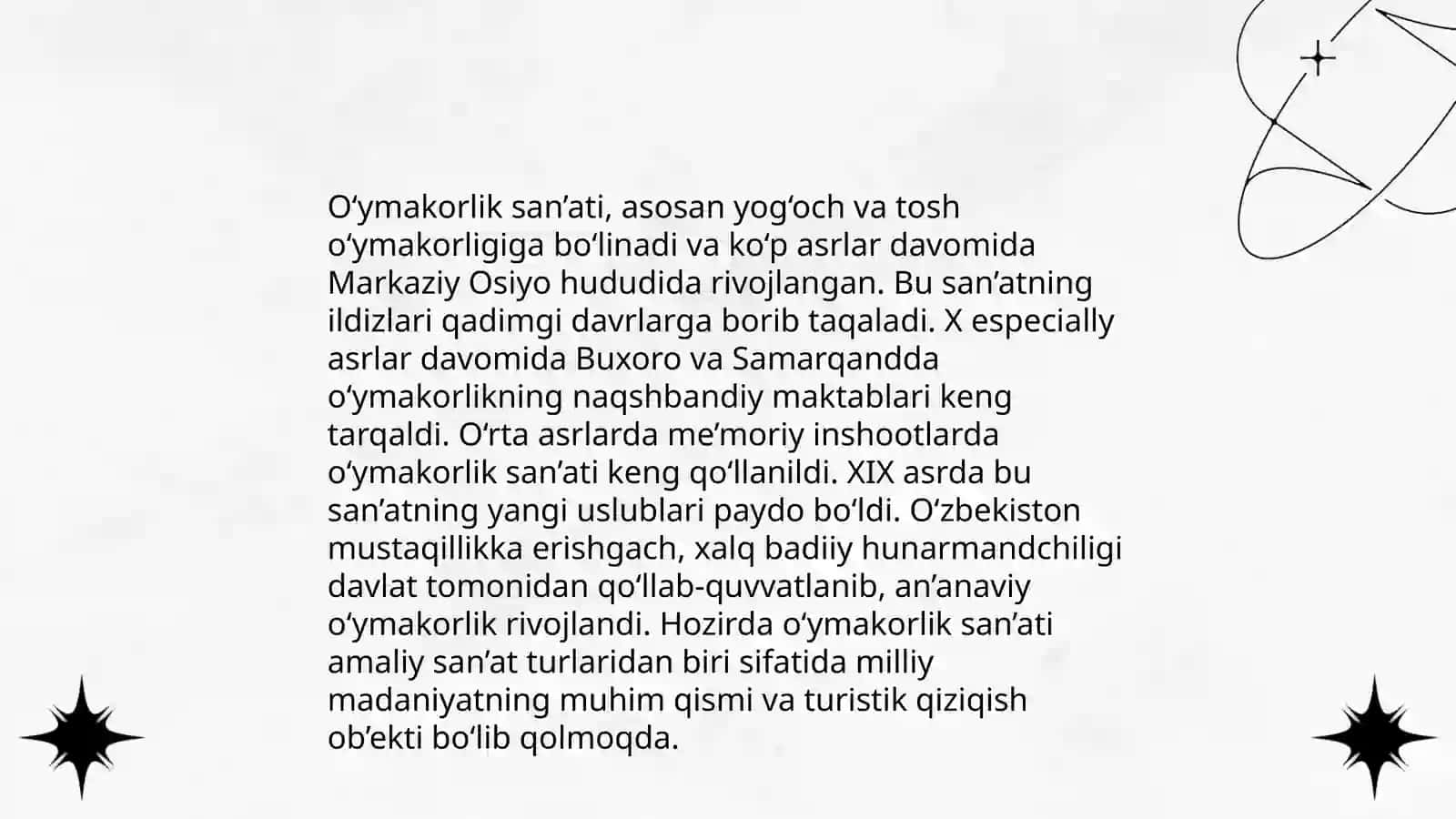 Xalq hunarmandchilik turlari va ularning tarixi 4