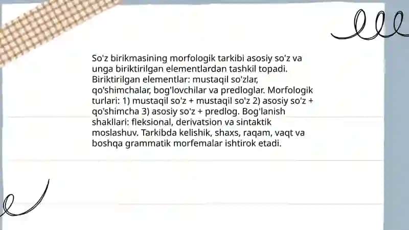 So'z birikmasi 4