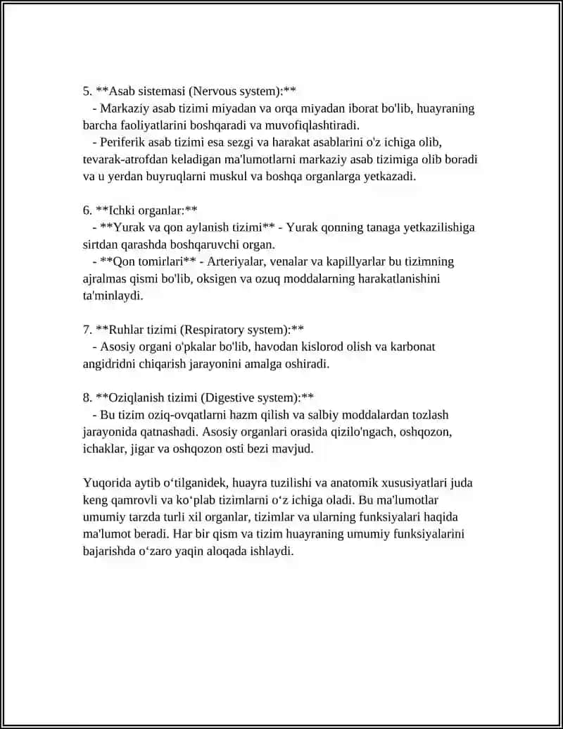 HUJAYRA TUZILISHI 4