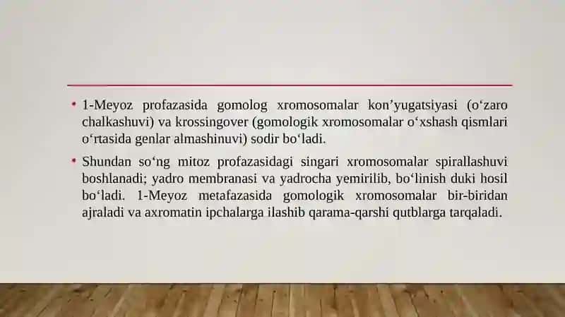 Meyozning biologik ahamiyati 4