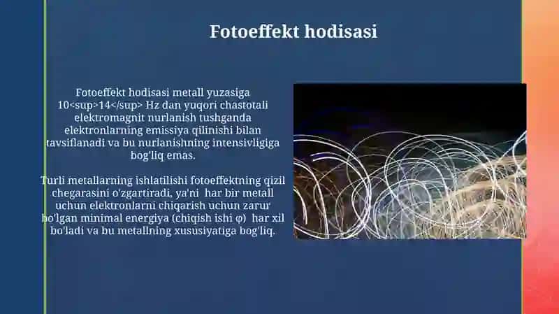 Fotoeffekt va uning turlari 4