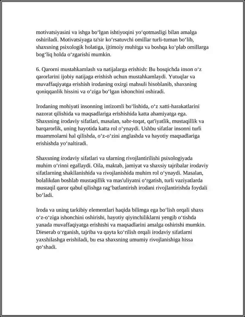 SHAXSNING IRODAVIY SIFATLARI 4