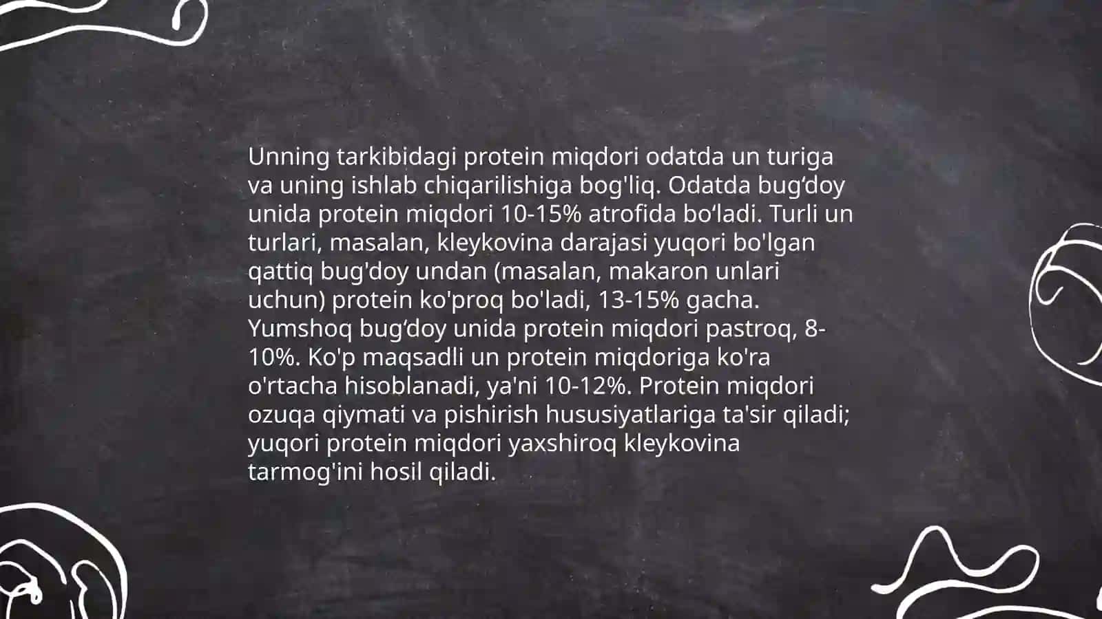 Unning navlari va sifat ko'rsatkichi 4