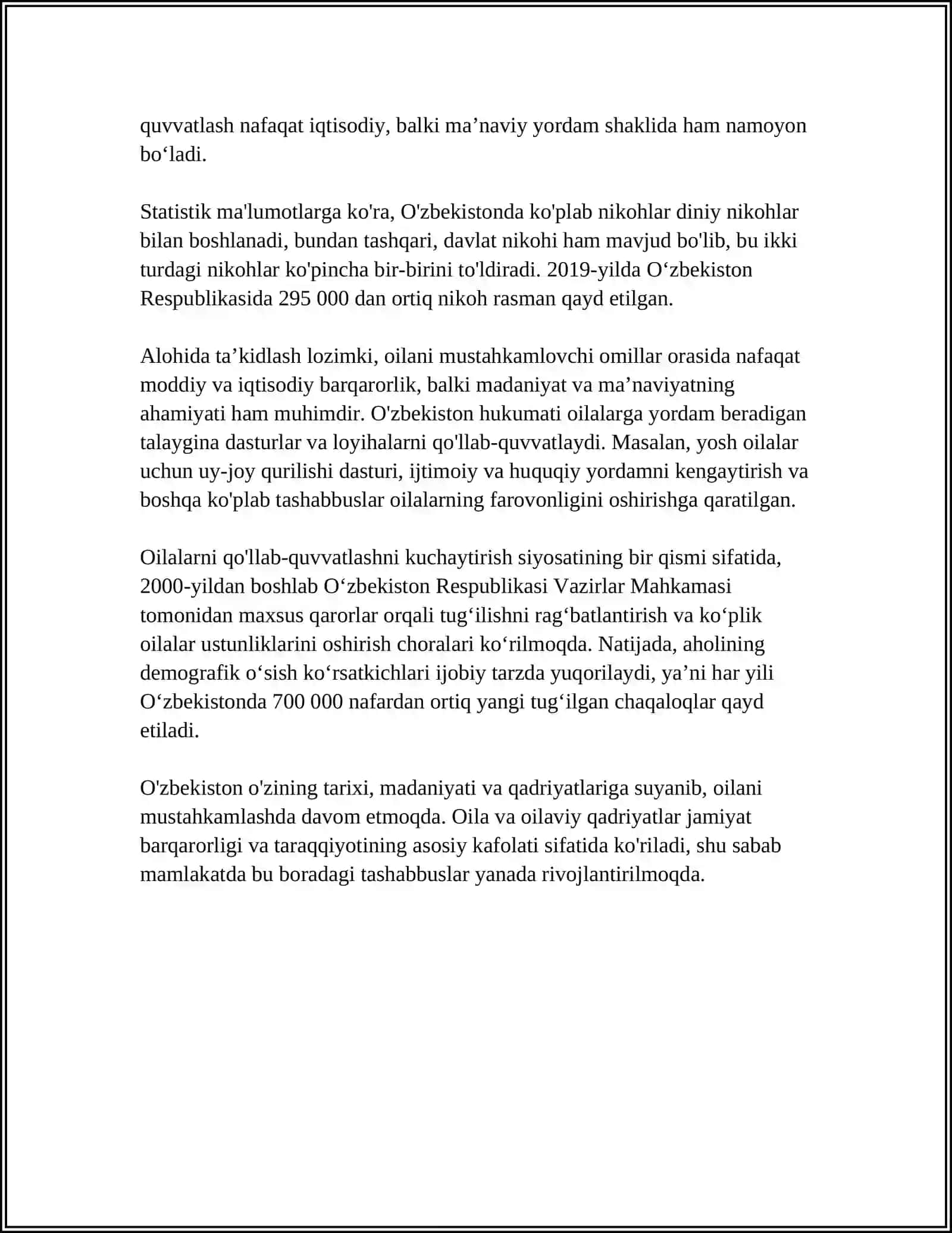 OILA VA JAMIYAT 4