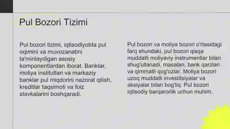 Pul bozori 4