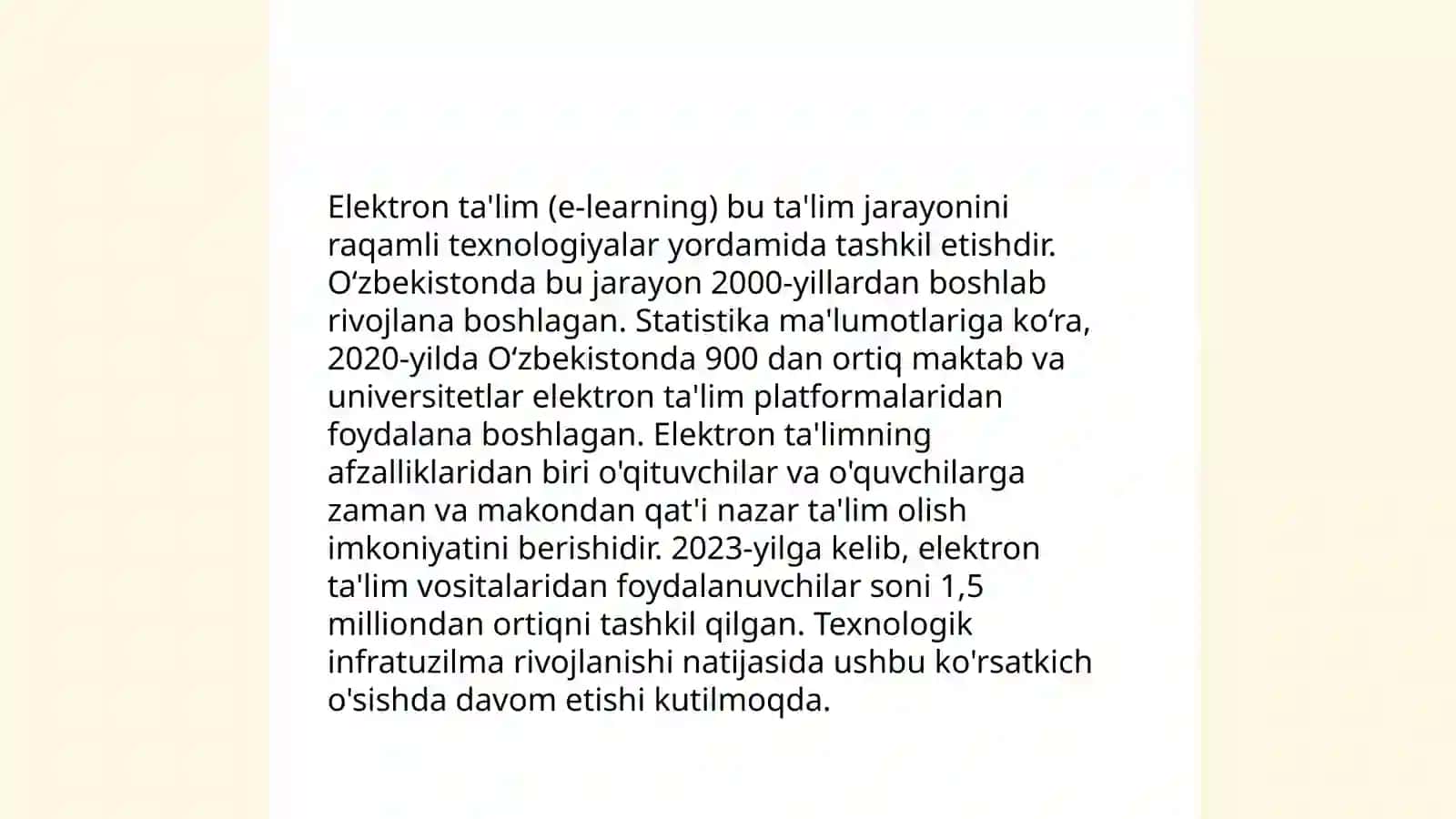 Moliyaviy texnologiyalar (FinTech) so'nggi yillarda sezilarli rivojlanmoqda 4