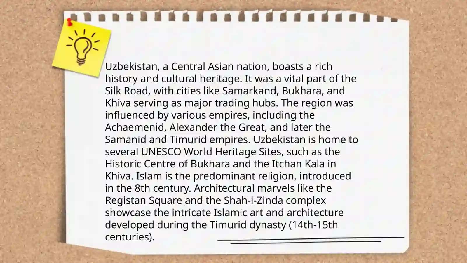 About my country (Uzbekistan) 4