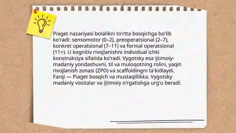Ong va psixikaning rivojlanishi 4
