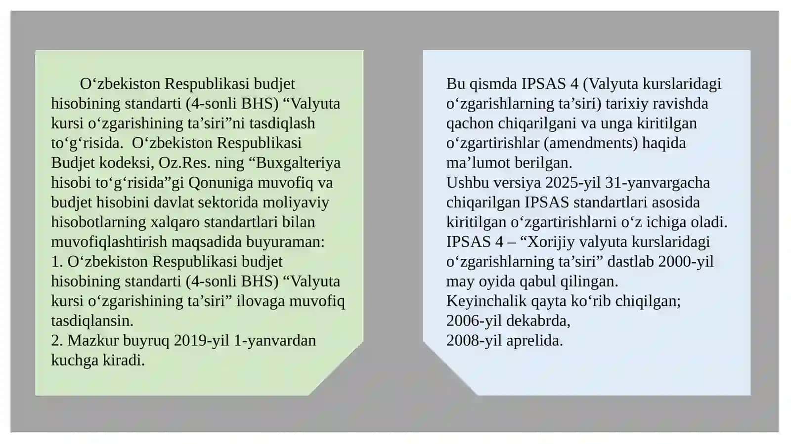 Valyuta kurslaridagi o’zgarishlarning farqi 4