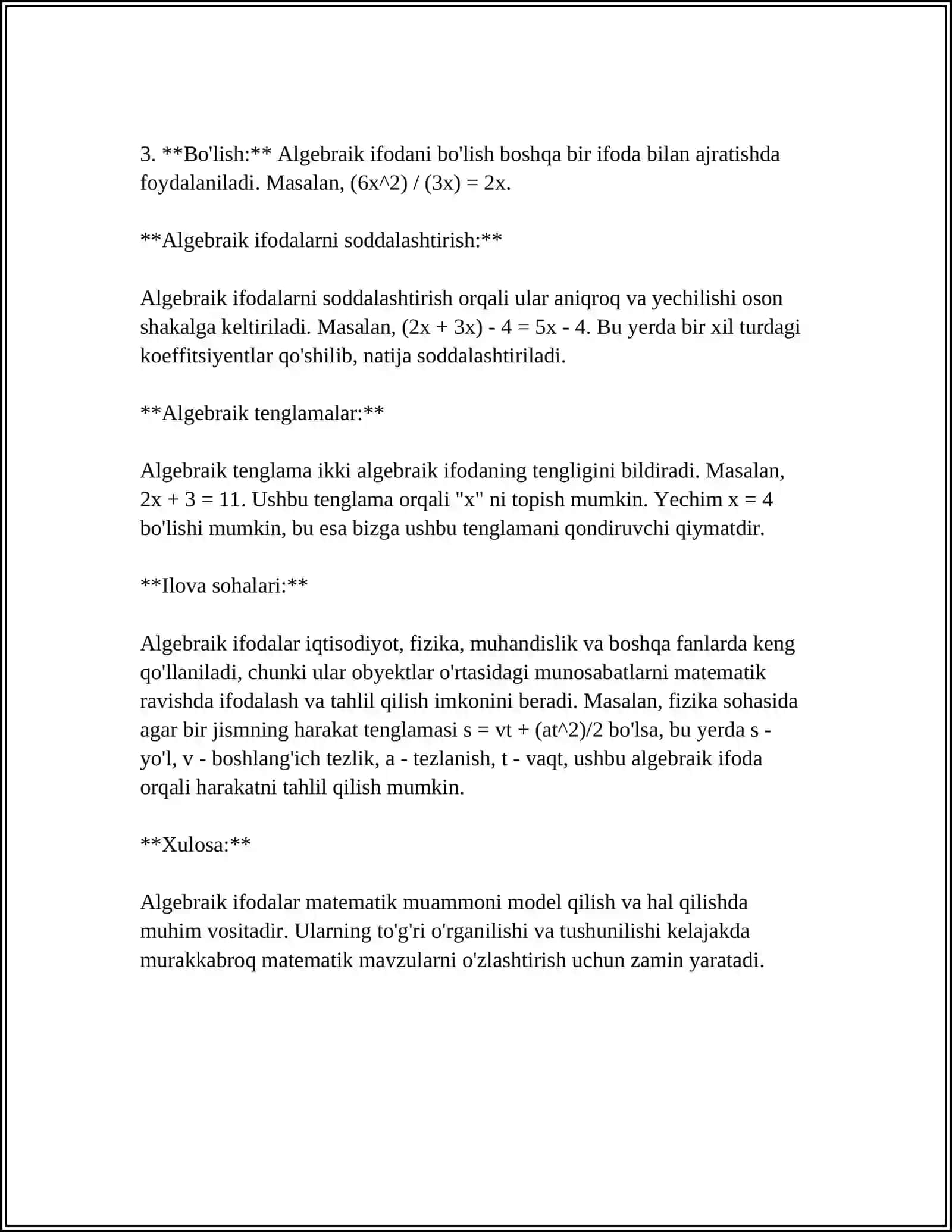 MATEMATIKADAN TOʻGARAKLARNI OʻTKAZISH METODIKASI 4