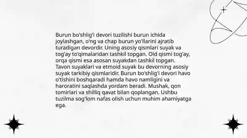 Burun bo’shlig’i va hiqildoq anatomiyasi 4