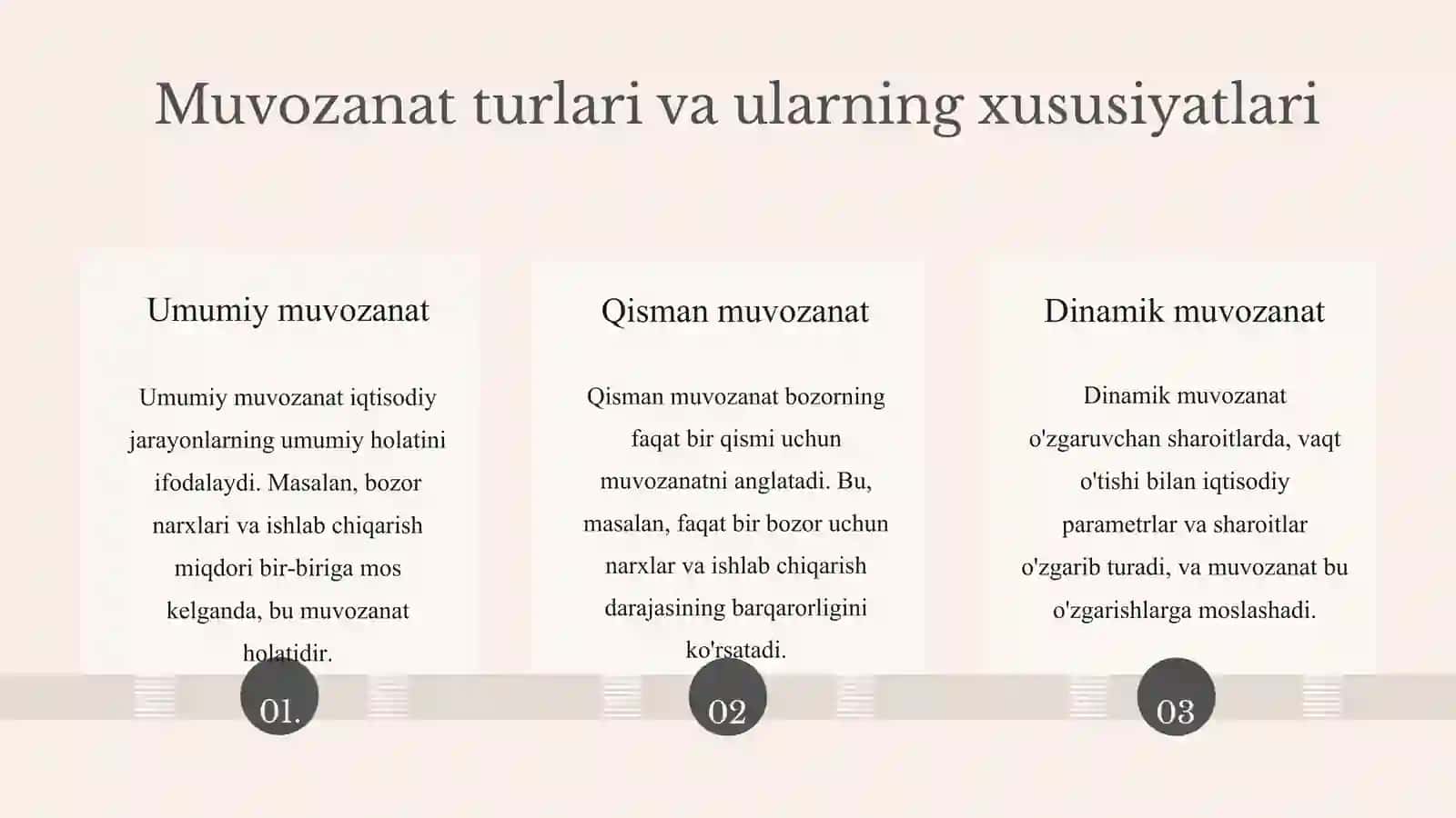 Iqtisodiy muvozanatningmazmuni va tarkibiy tuzulishi 4