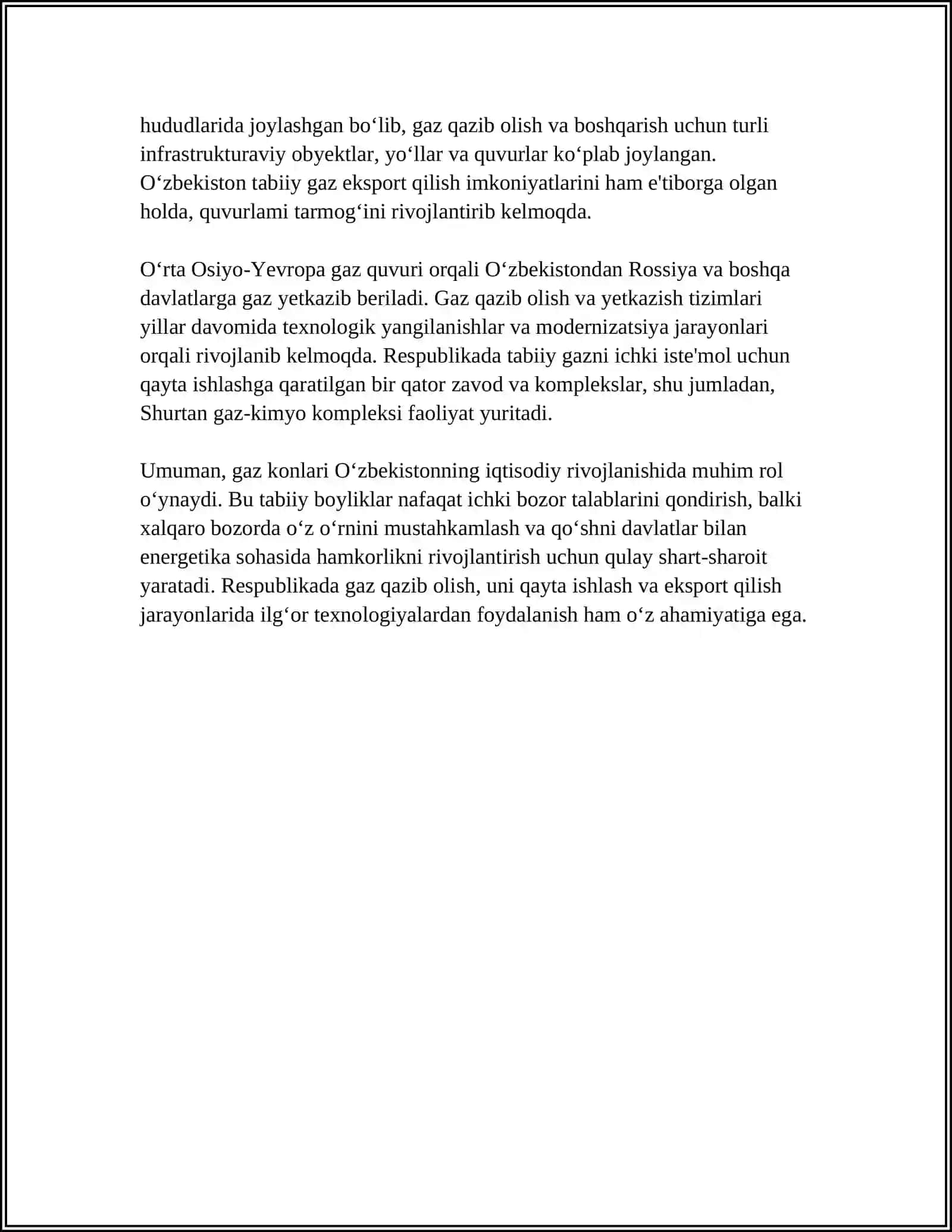 Oʻzbekistondagi Gaz Konlari 4