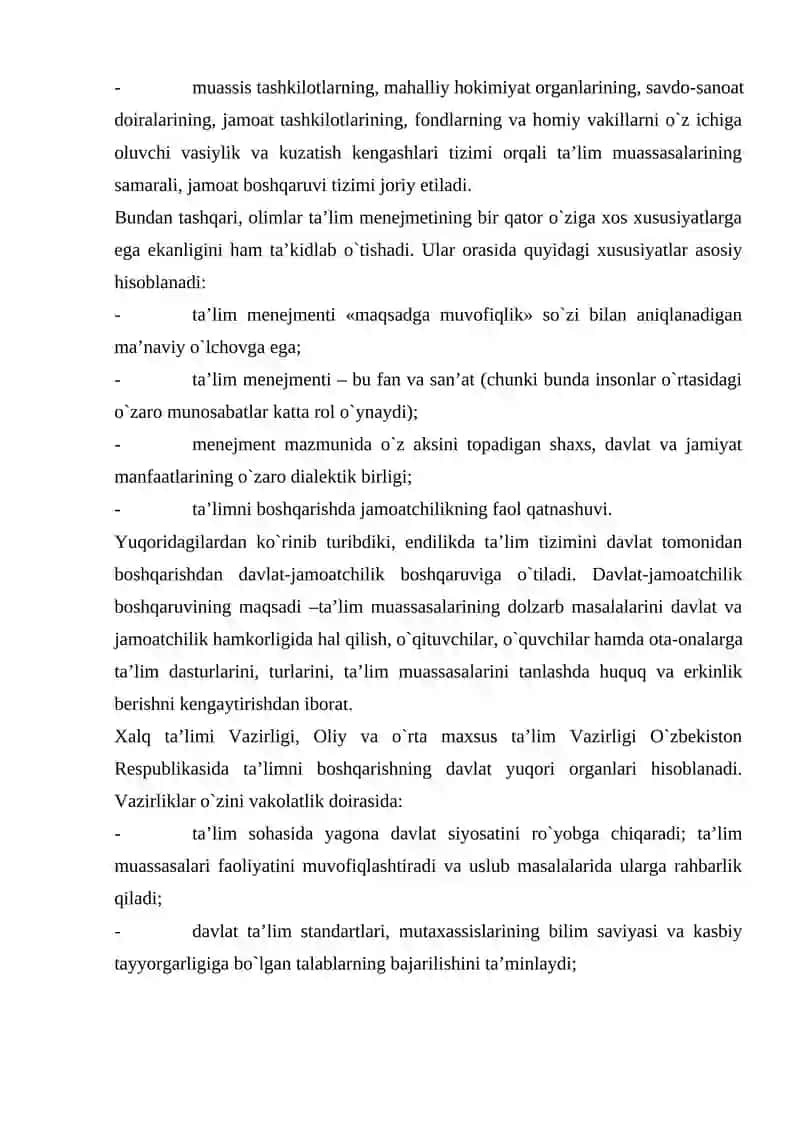 Ta’lim muasasasasi menejmenti 4