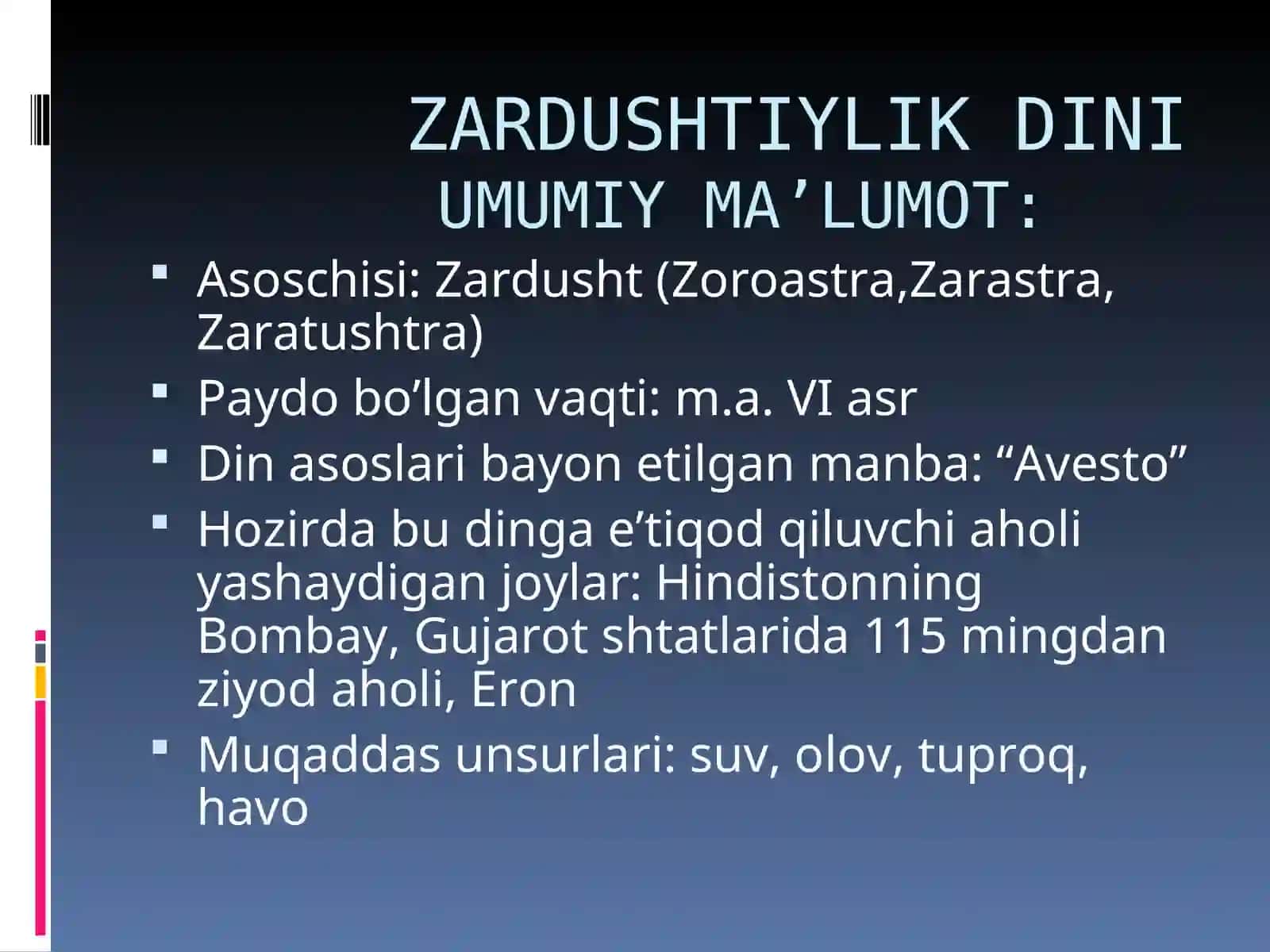“AVESTO” – Zardushtiylikning muqaddas kitobi sifatida 4