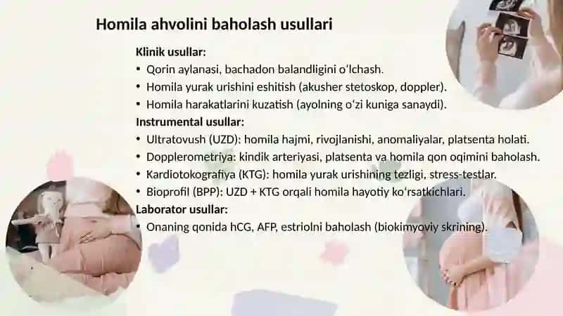 Antenatal kuzatuvning zamonaviy konsepsiyasi 4