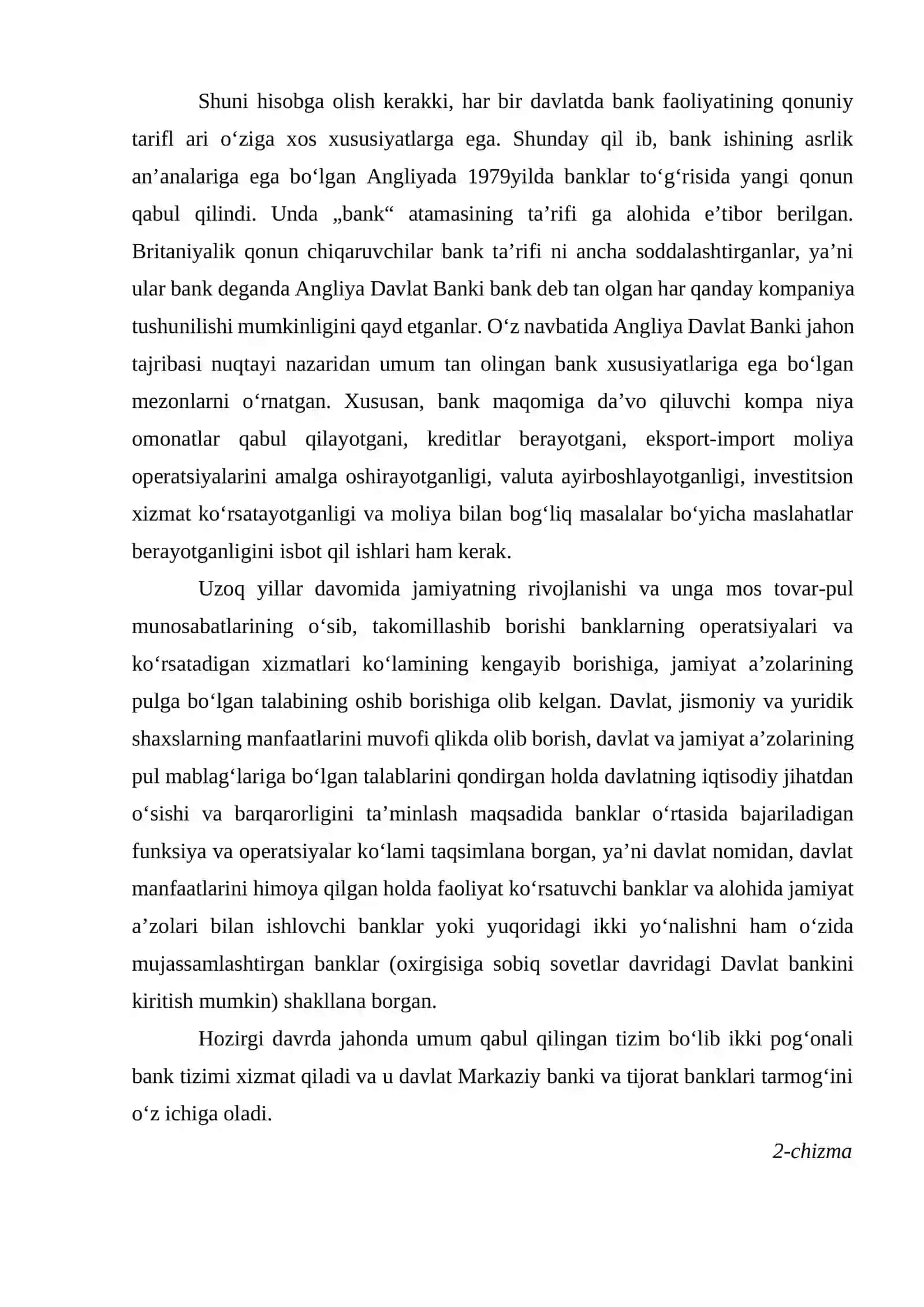 Banklar va O‘zbekiston respublikasida bank tizimi 4