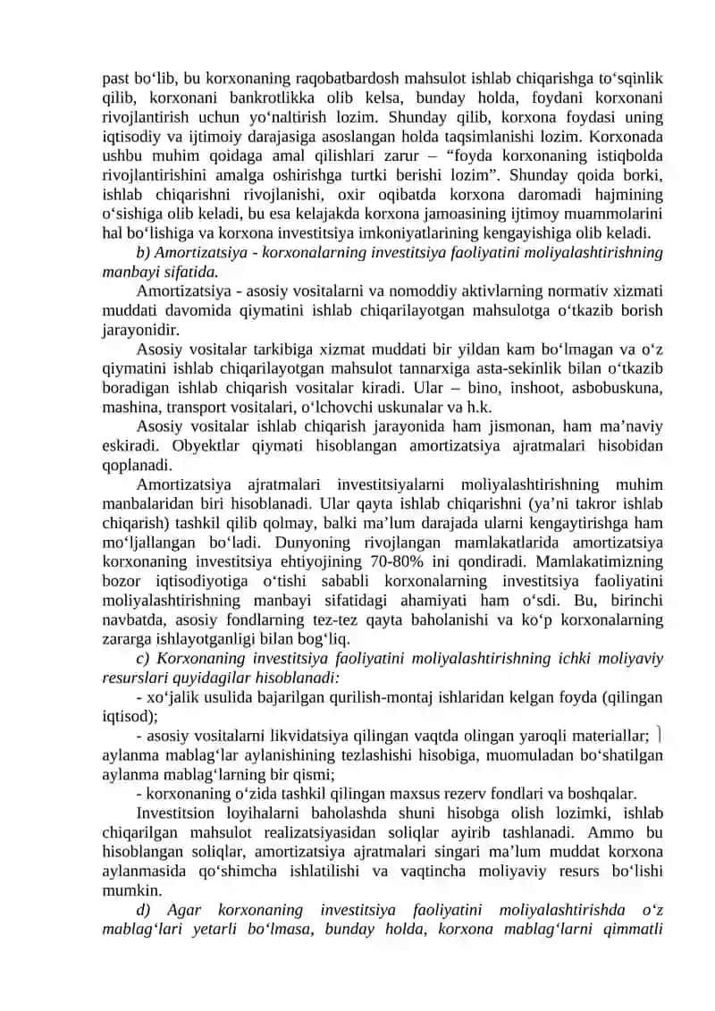 KORXONANING INVESTITSION FAOLIYATI 4