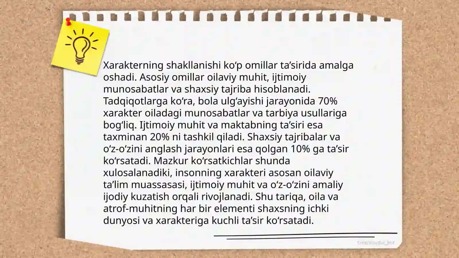 Xarakter va shaxsiyat 4